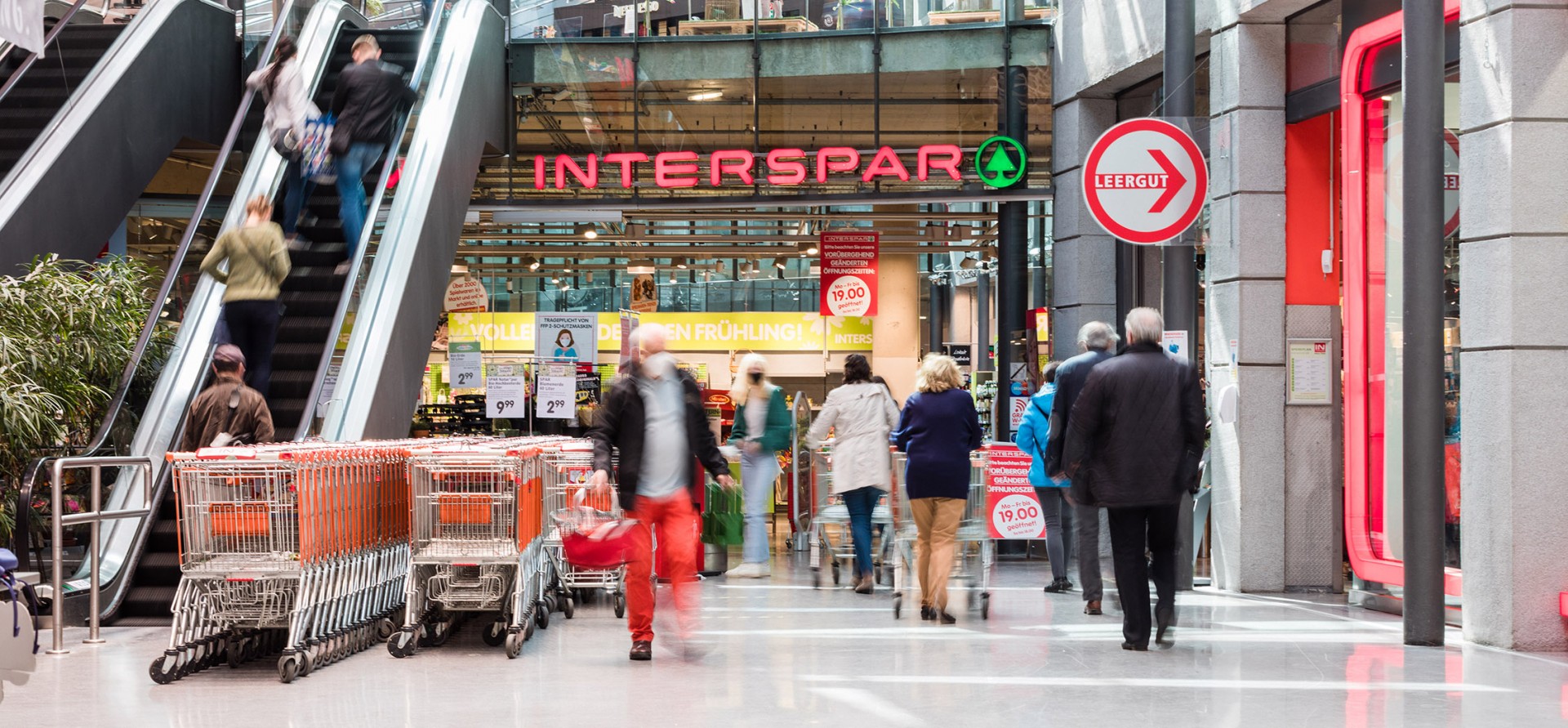 INTERSPAR – Ihr Supermarkt im Q19 EINKAUFSQUARTIER DÖBLING